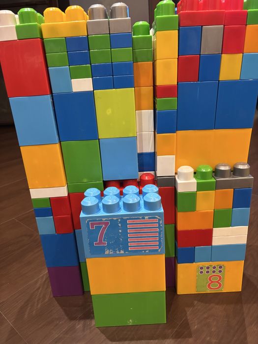 Kolcki kolorowe mega blocks