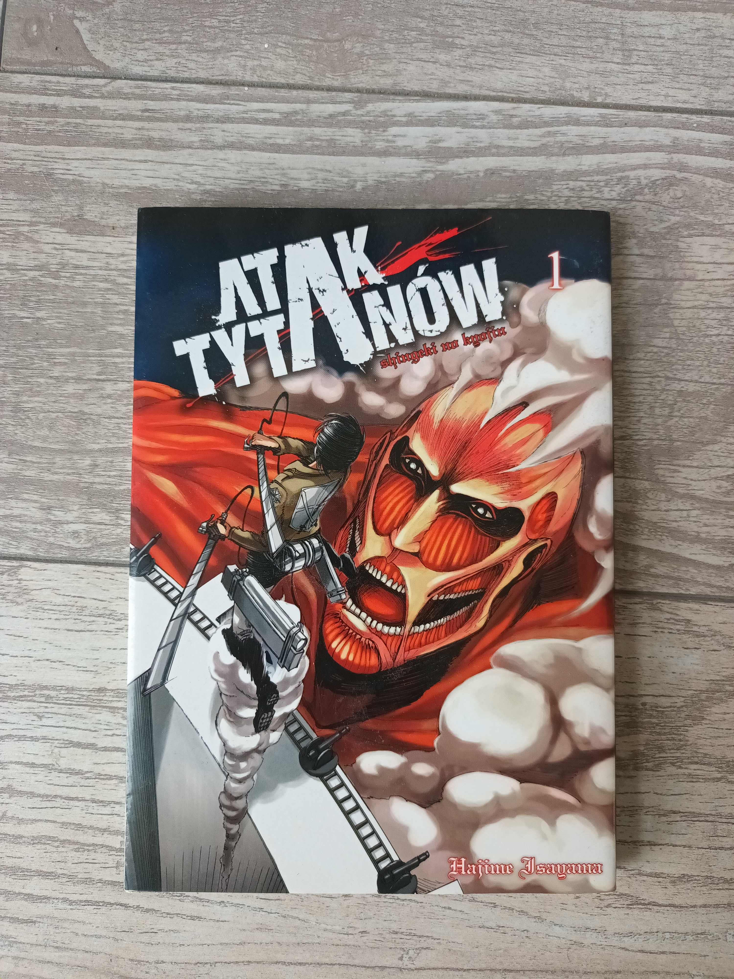 Manga Atak Tytanów tom 1 i 2 – zestaw