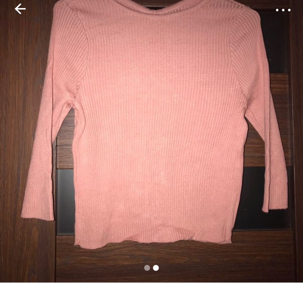 Sweterek damski różowy