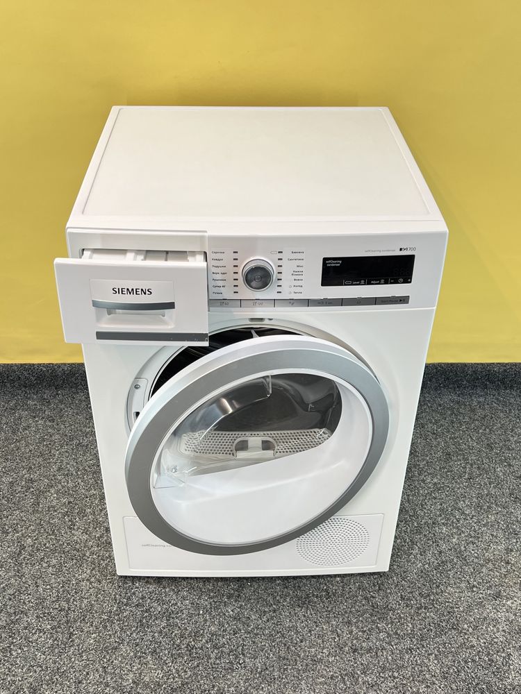 Сушильная машина Siemens iQ700  WT47W568DN 8кг Укр I Рус язык