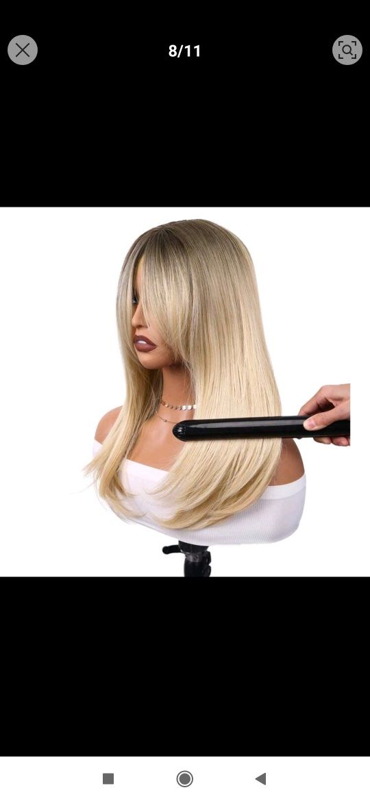 toper - peruka blond dluga nr5