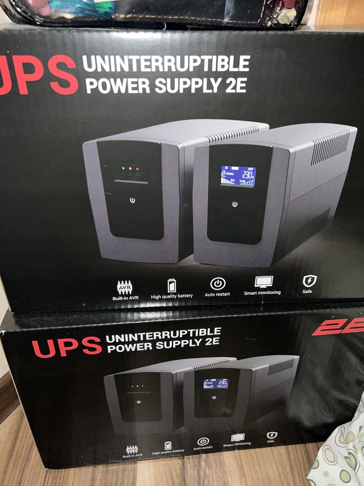 ИБП 2E ED1500, 1500VA/900W, LED, 3xSchuko (2E-ED1500)