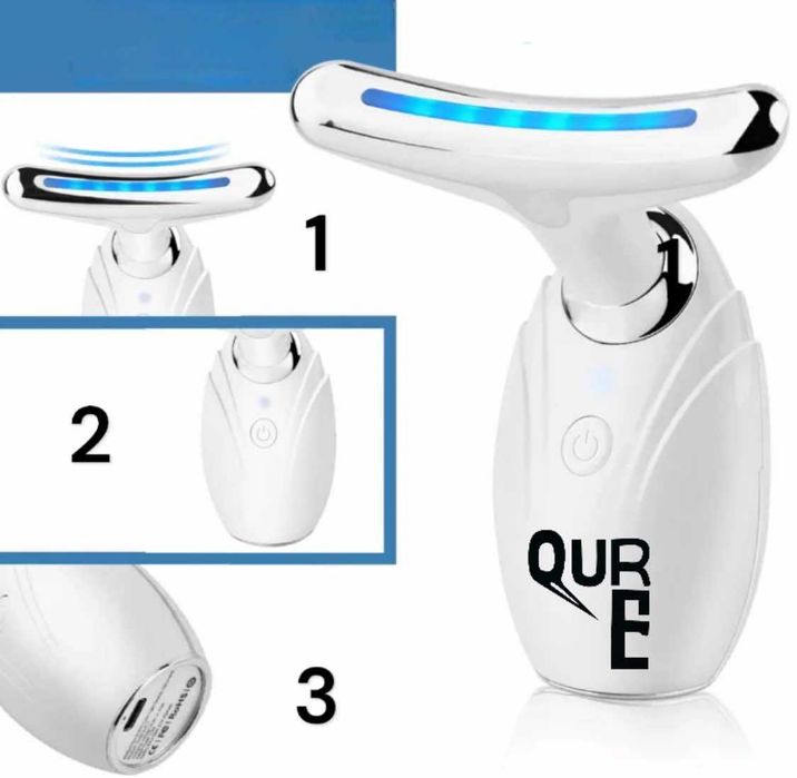 BOSKI MASAŻER soniczny do ujędrniania twarzy szyjii dla żony odmładza