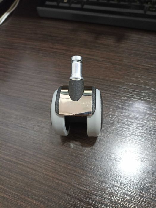 Комплект роликів з хромованою накладкою для крісел Kulik System