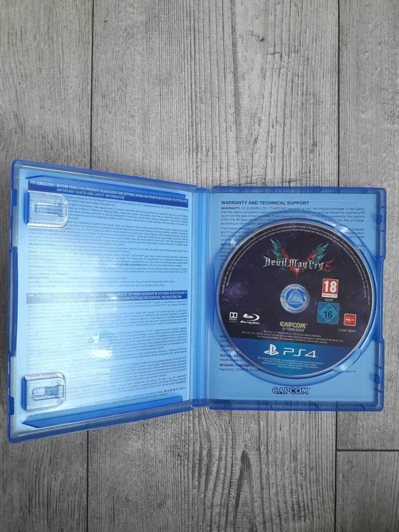 Gra Devil May Cry 5 Polska Wersja PS4/PS5 Playstation
