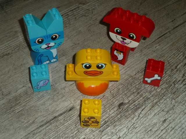 Lego duplo 10858 мої перші звірята, фігурки лего дупло