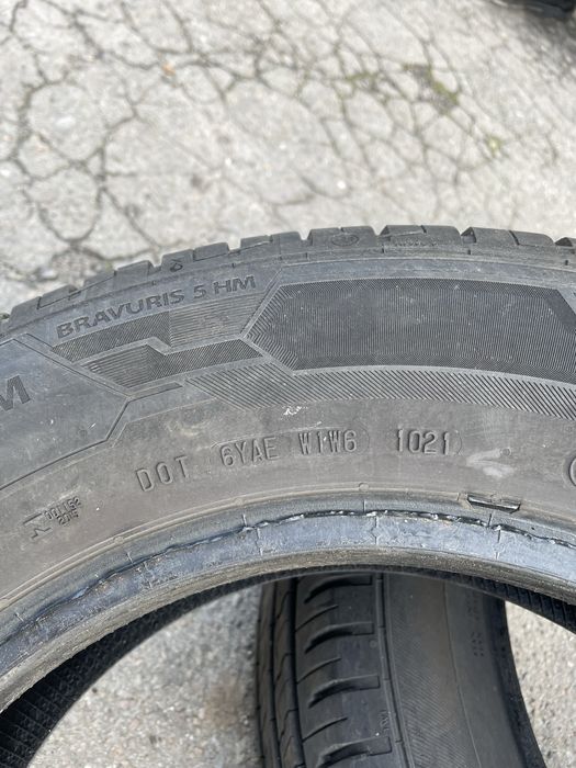 Продам шини літні 195/65 r15  Barum Bravuris 5 HM кінець 2021 року