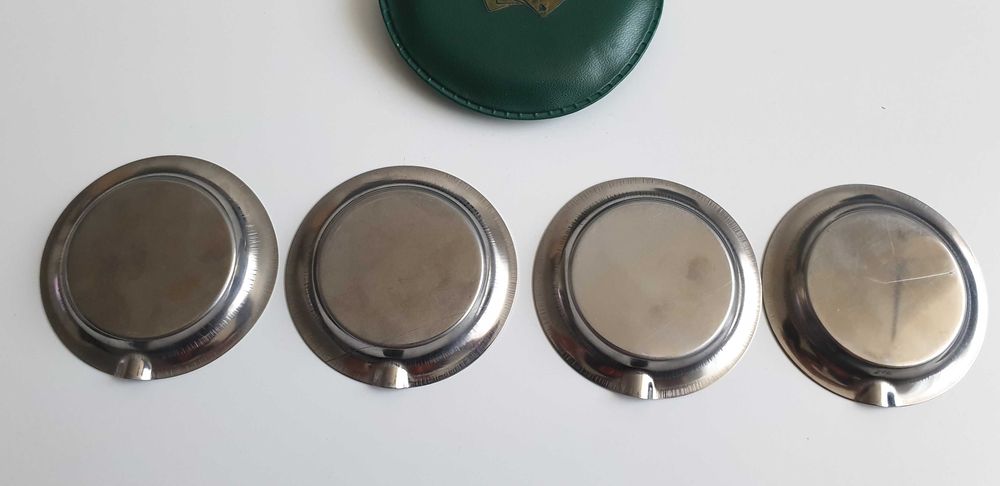 Starocie z Gdyni - Gry - zestaw 4 popielniczek karcianych z czasów PRL