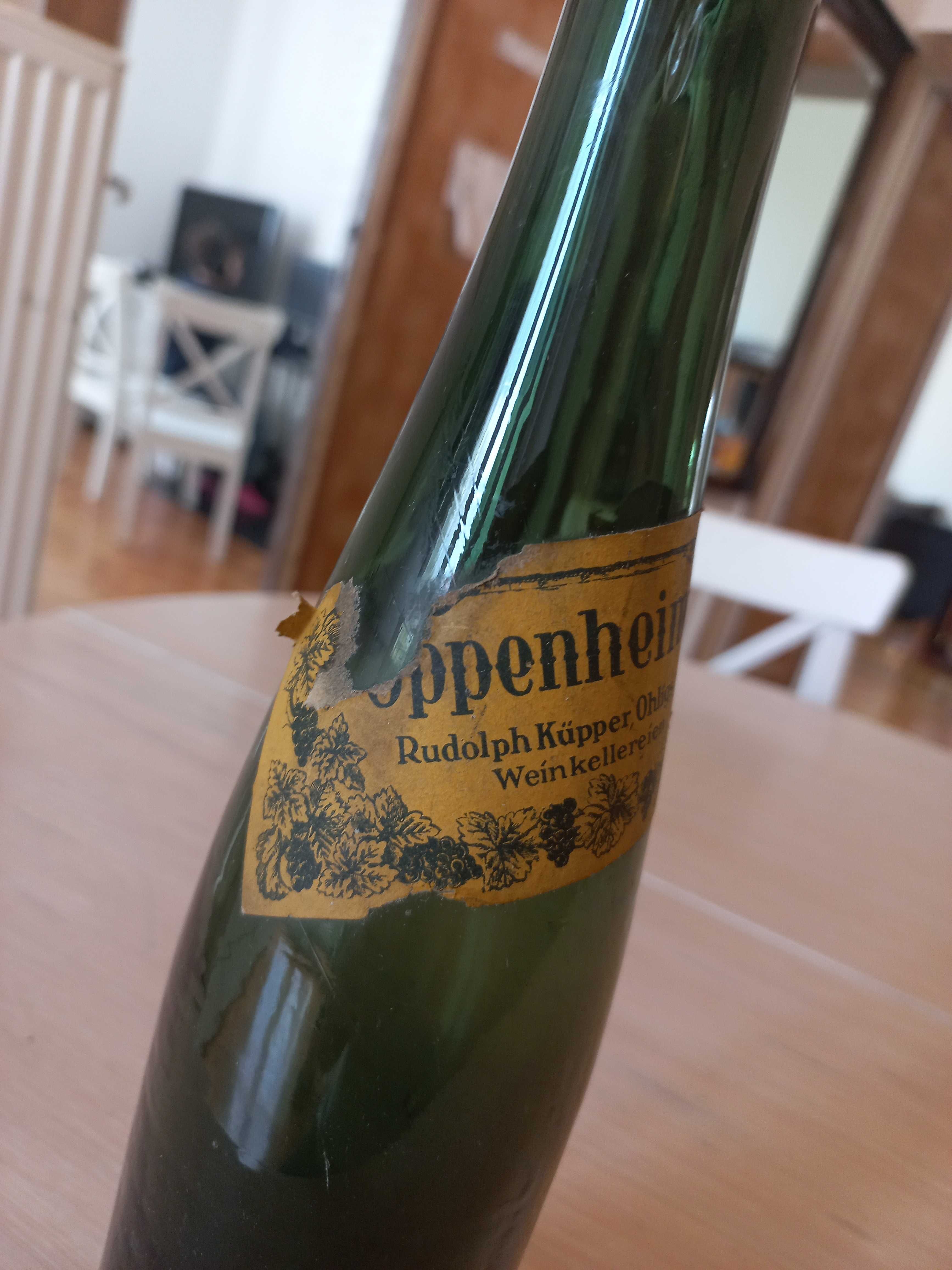 Stara wysoka butelka sprzed 1900r Oppenheimer