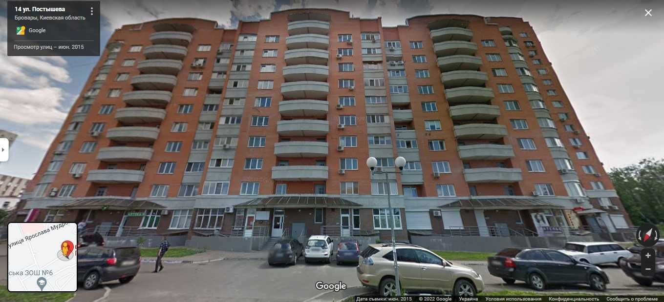 Продаж 1-к квартири (55,5 м2) м.Бровари, в.А.Голуба, 1В, 55000 $