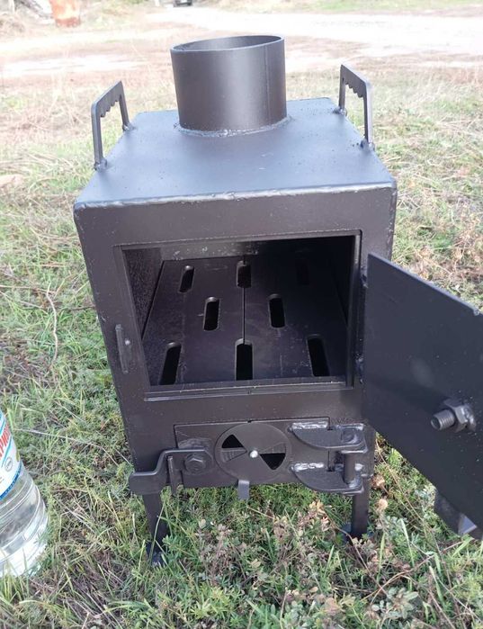 Мобильная буржуйка окопная компактна печка походная Буржуйка Бліндажна