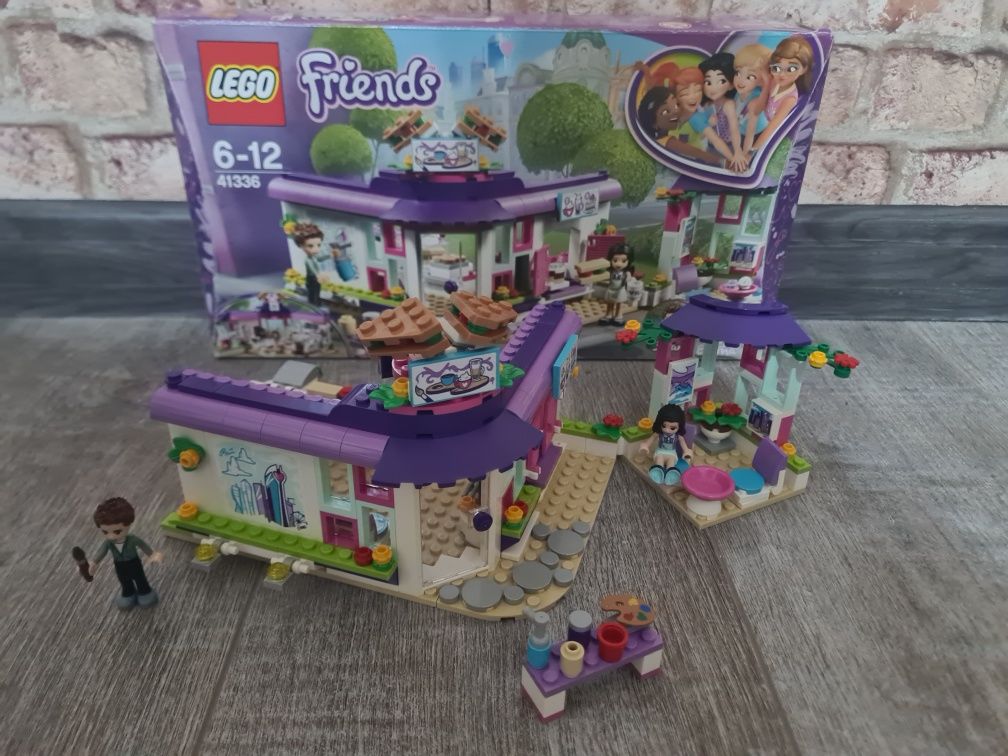 LEGO Friends 41336 artystyczna kawiarnia oraz domek na drzewie