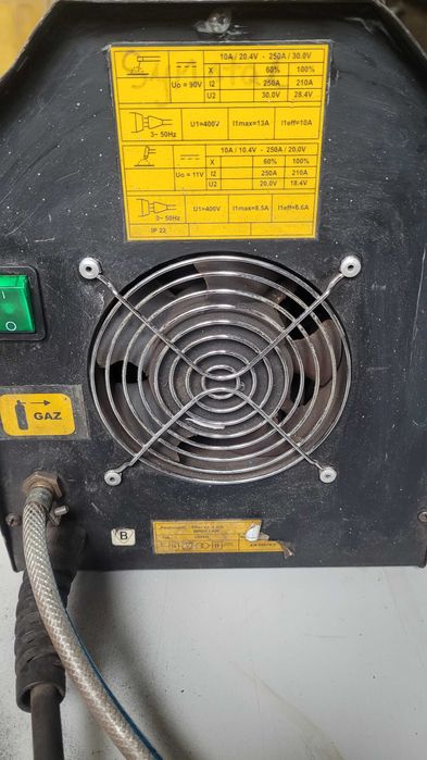 TIG spawarka invertorowa Enel 250 TH 400V