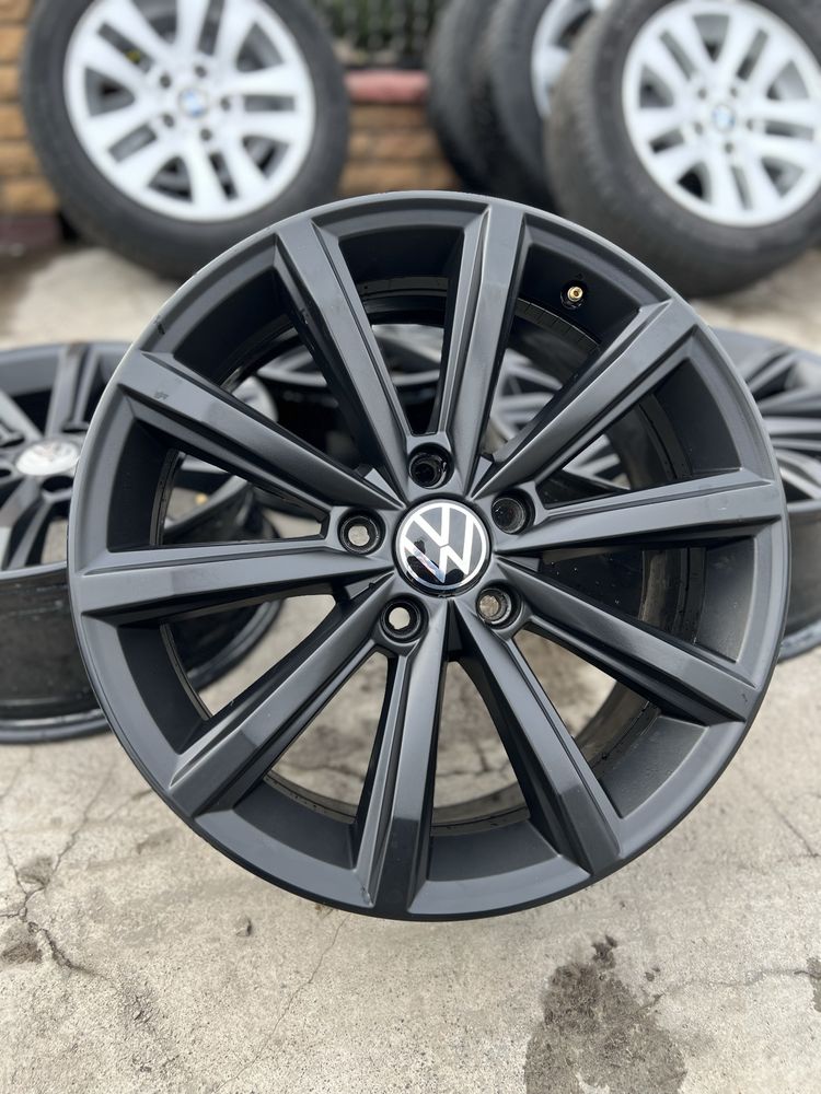 Диски легкосплавні 5х112 r17 et40 Passat B7 B8 Alltrack London Black