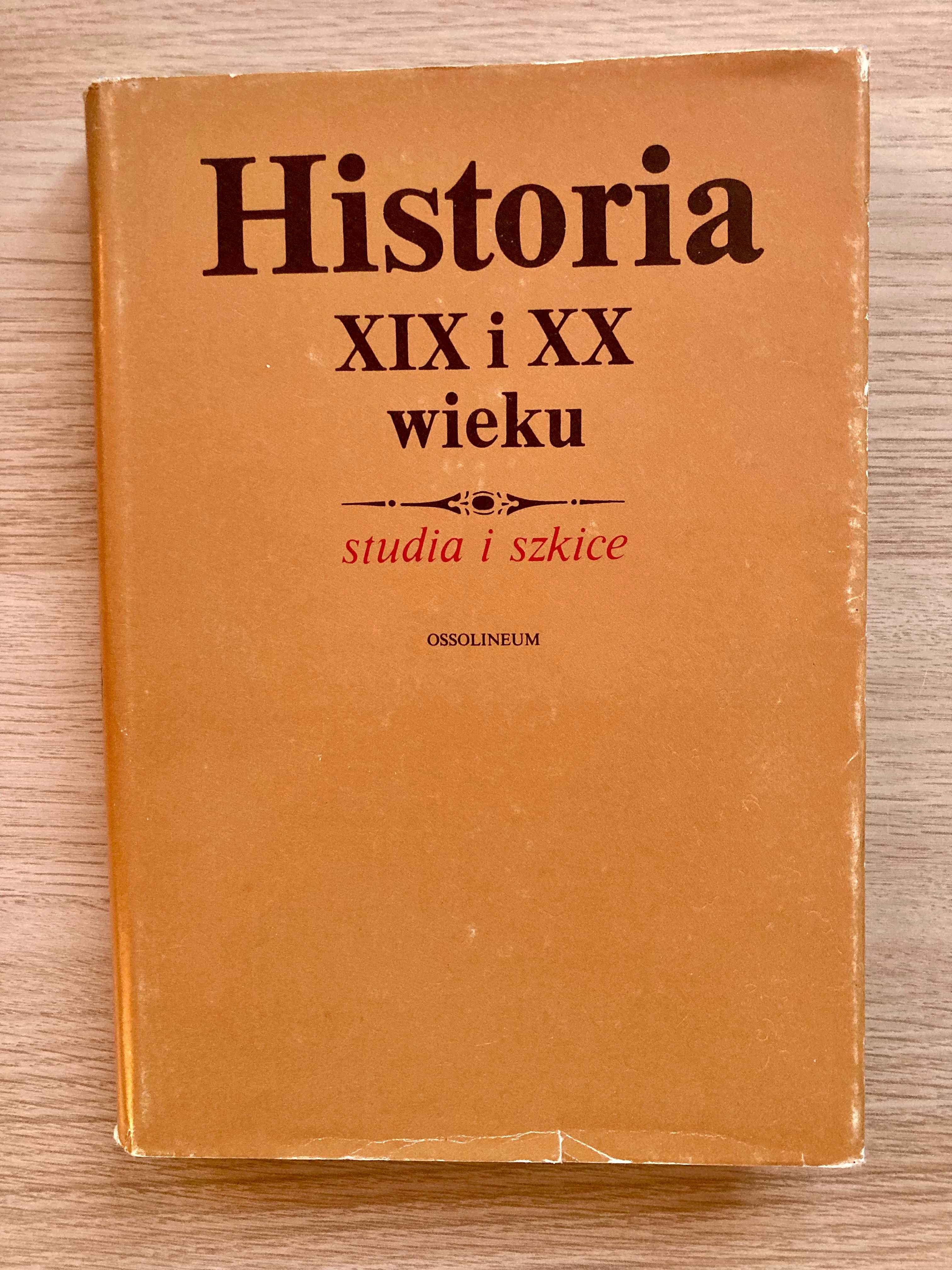 Historia XIX i XX wieku. Studia i szkice