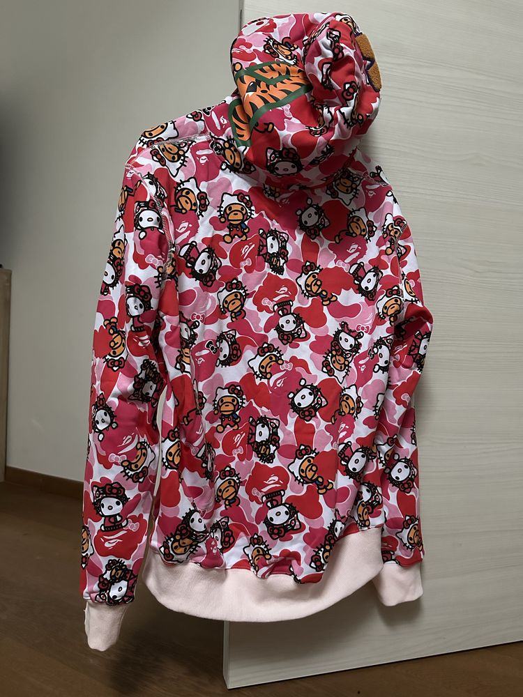 Bape X Hello Kitty Zip-Hoodie