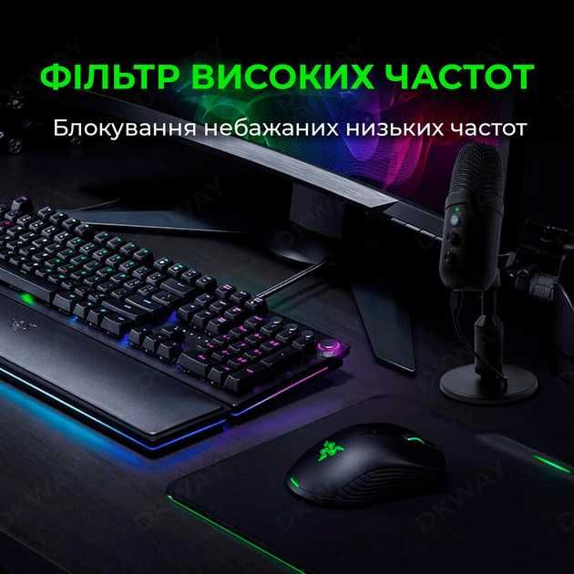 Мікрофон студійний конденсаторний з підсвічуванням Б/У