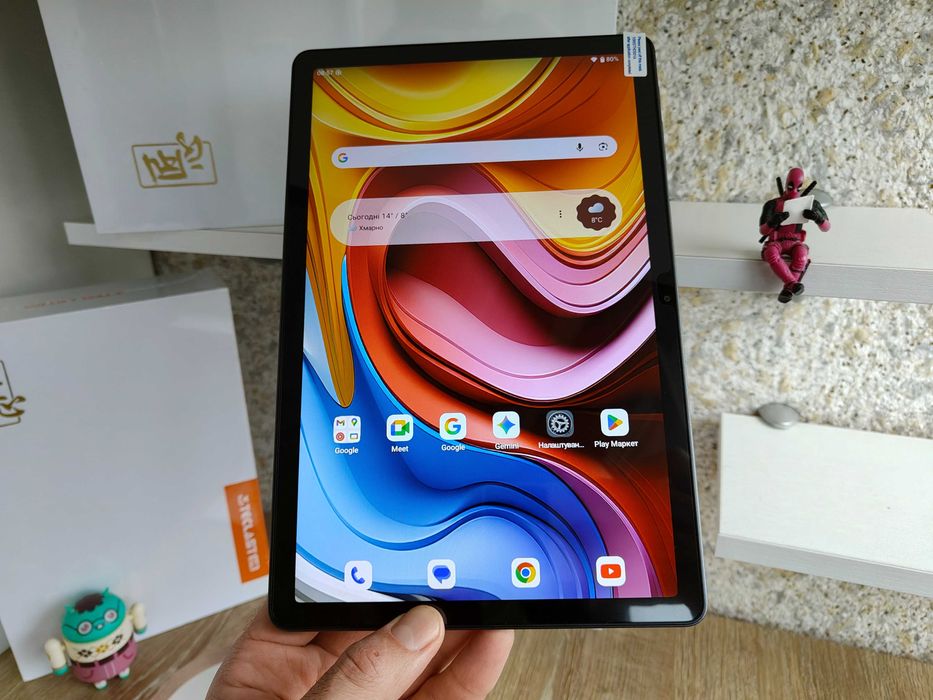 Teclast T50 Plus 2025 8/256ГБ, 11" 120Гц, 8000 мАг, 2-сім+GPS, Новий