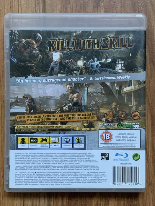 PS3 - Bullet Storm