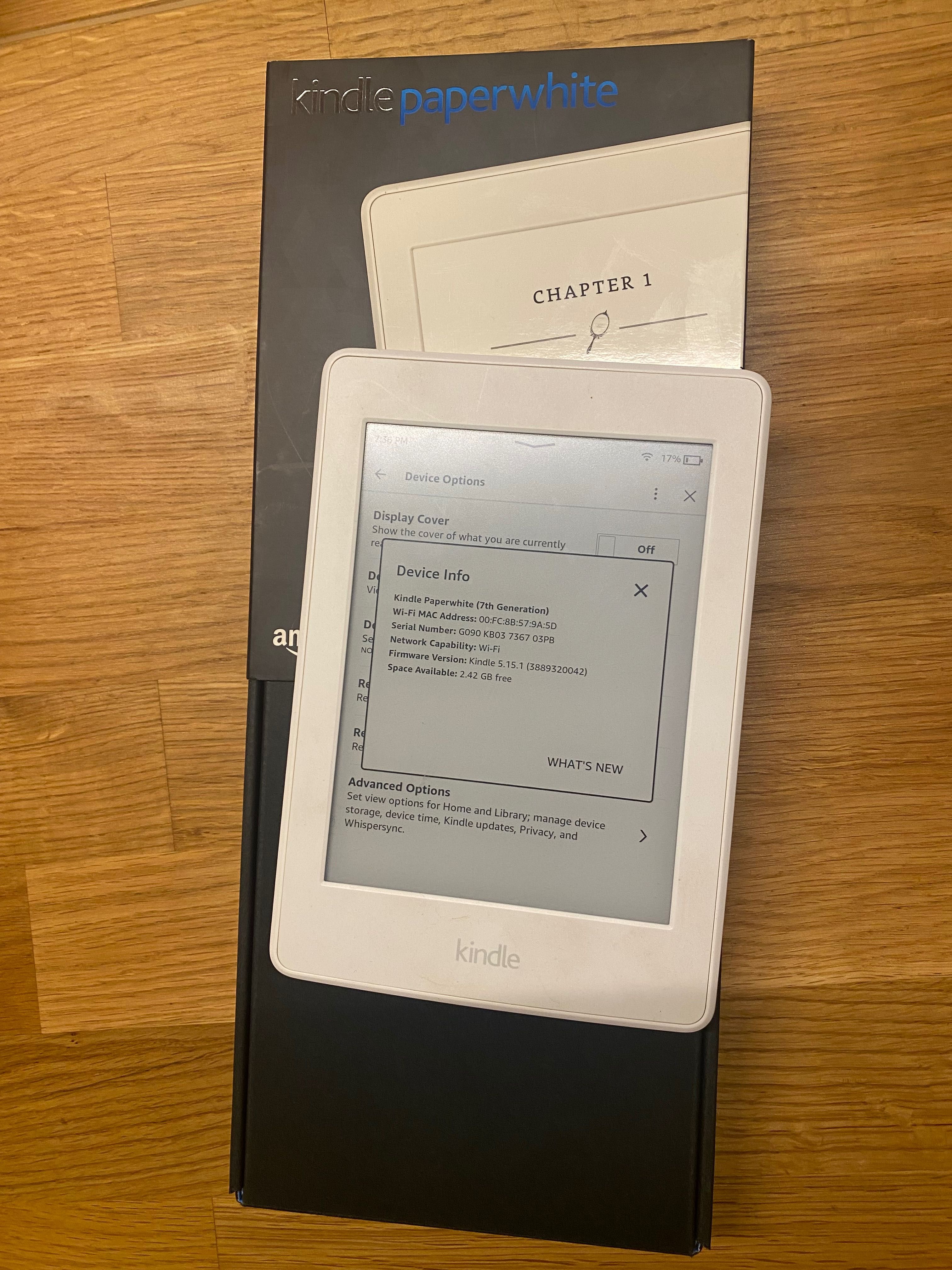 Amazon Kindle paperwhite 7 generacja