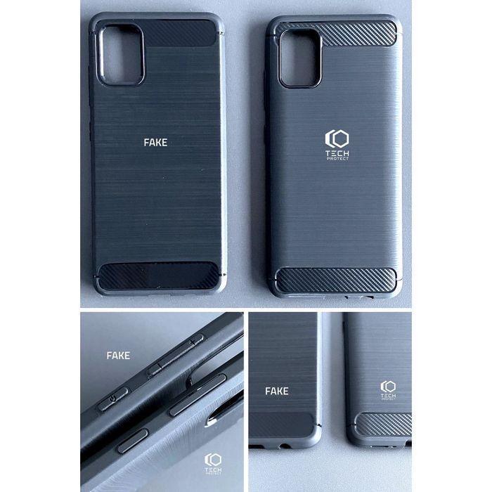 Tech-Protect Tpucarbon Xiaomi Redmi 12C Black