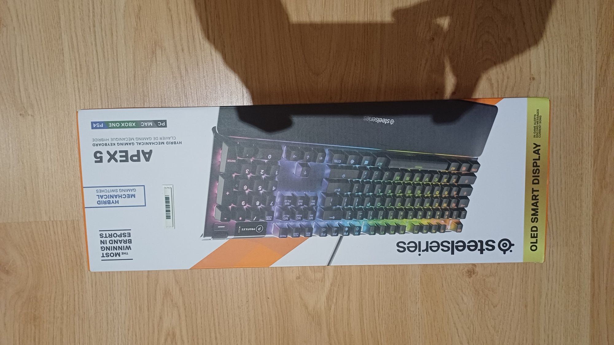 Klawiatura gamingowa mechaniczna apex 5