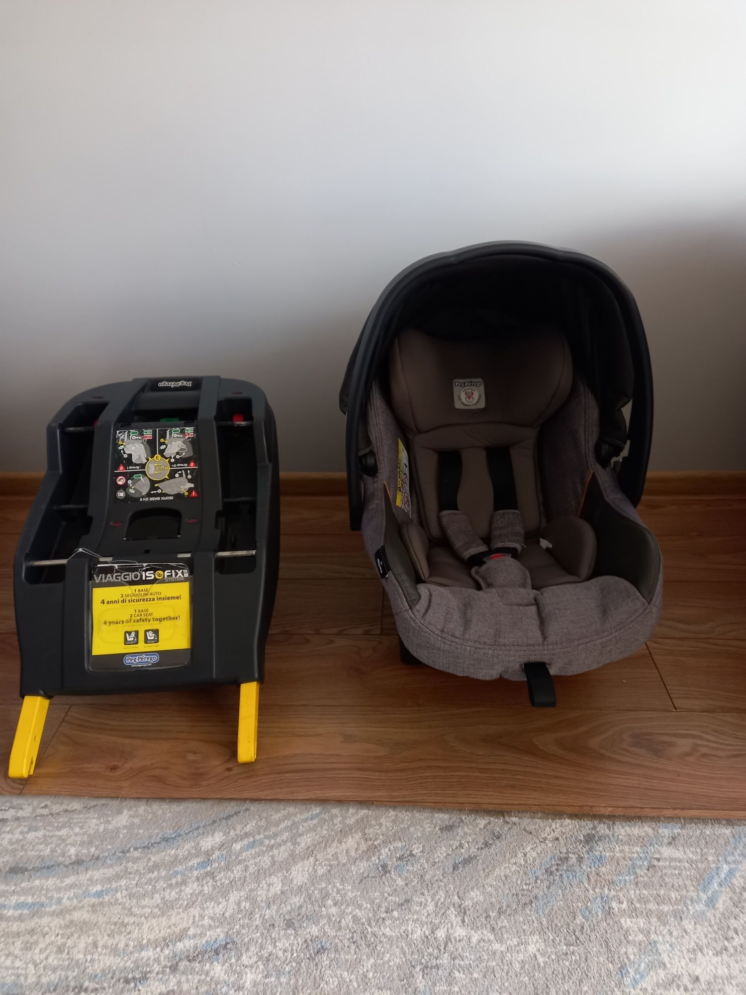 Wózek peg perego 4w1