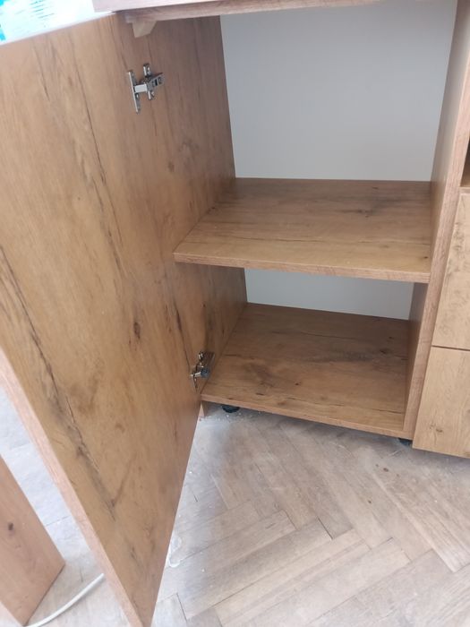 Duża komoda dąb lancelot