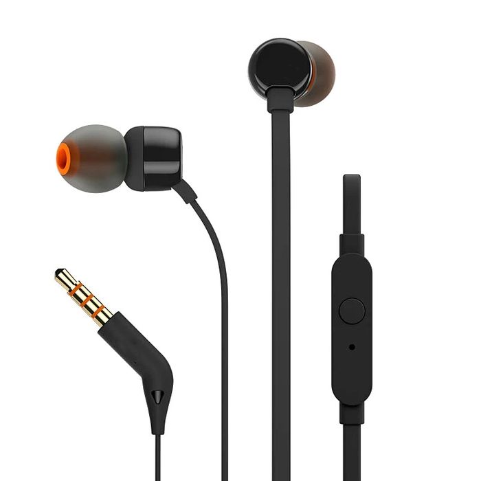 Słuchawki orginalne JBL Tune T110 Czarne NOWE