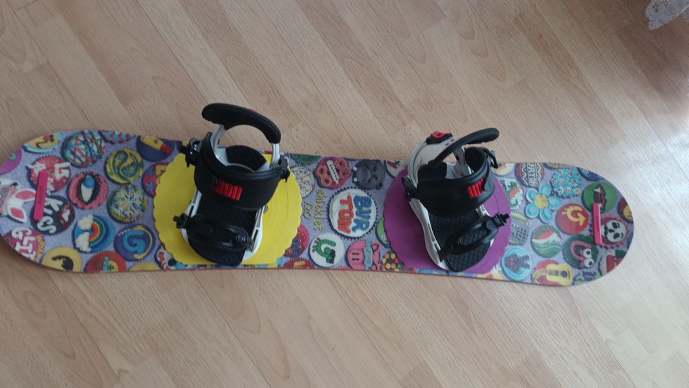 Deska snowboardowa 120 Burton+wiązania Union