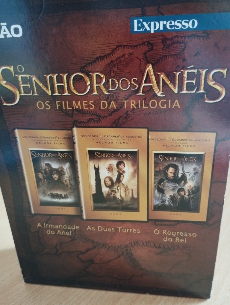 DVDs "O Senhor dos Anéis"