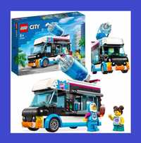 LEGO CITY 60384 Pingwinia Furgonetka ze Slushem