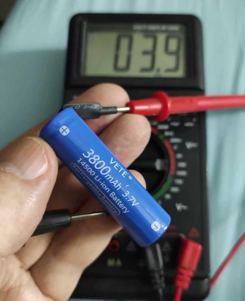 Akumulator li-ion 3,7v 3800mAh 14500 AA
