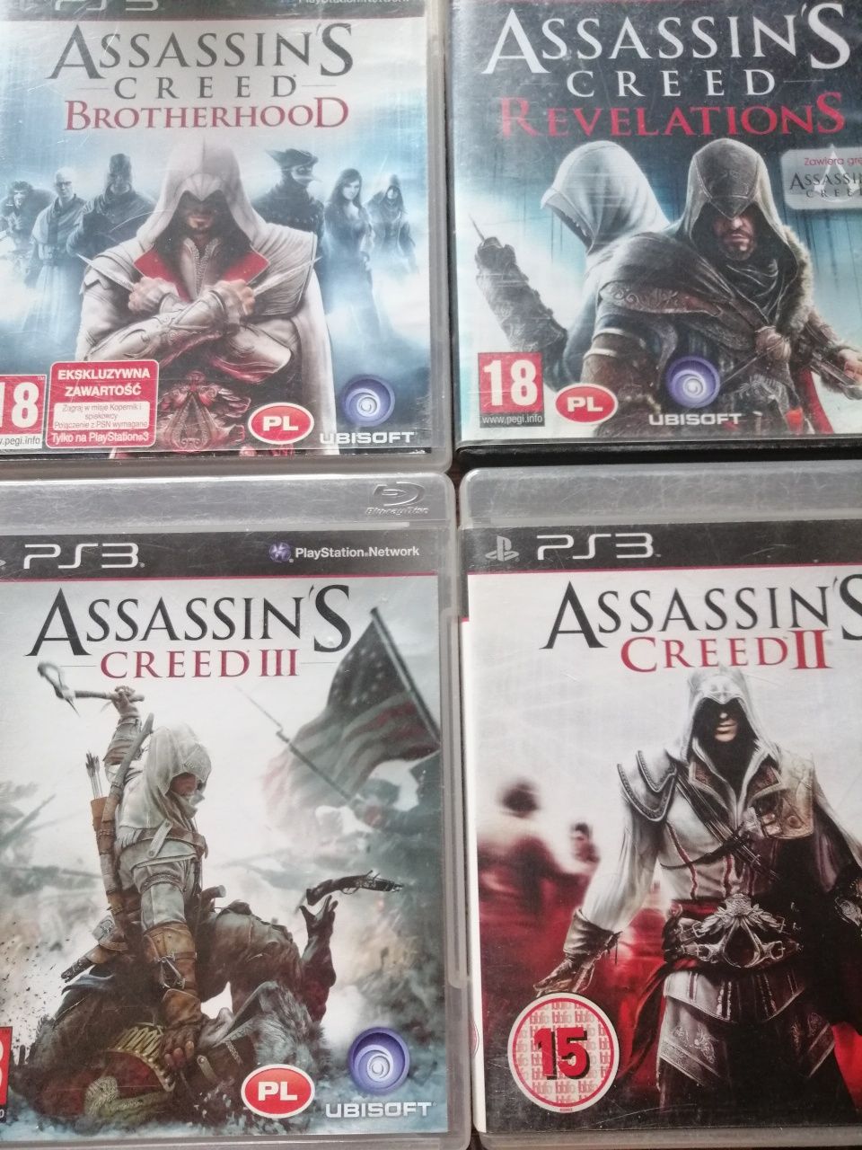 Gry ps3 assassins