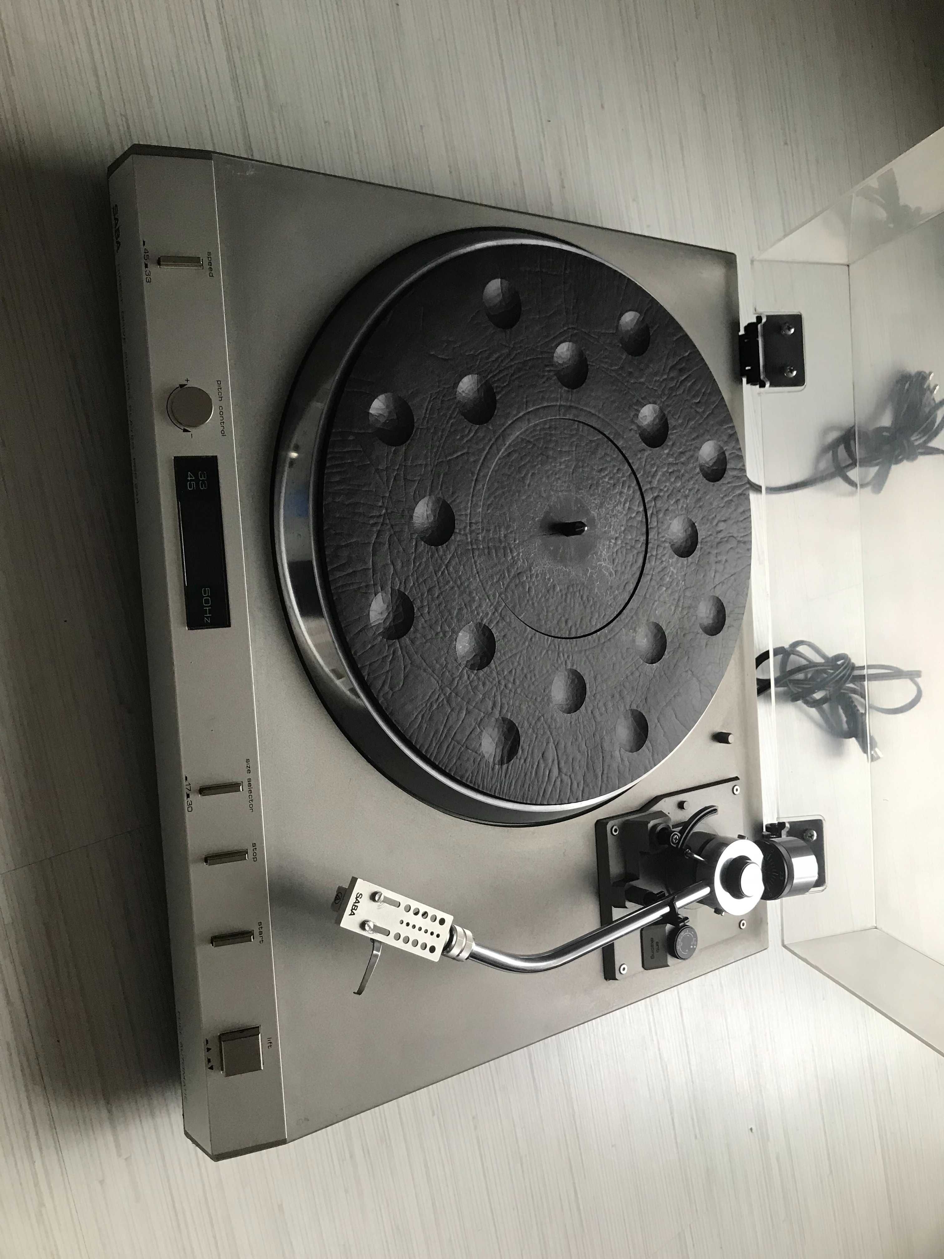 SABA PSP 244 Niemiecki Gramofon automat, wkładka AUDIOTECHNIKA