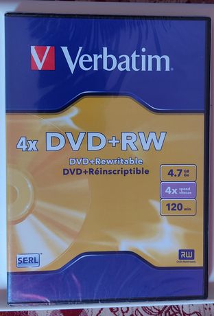 DVD+RW com cx selados