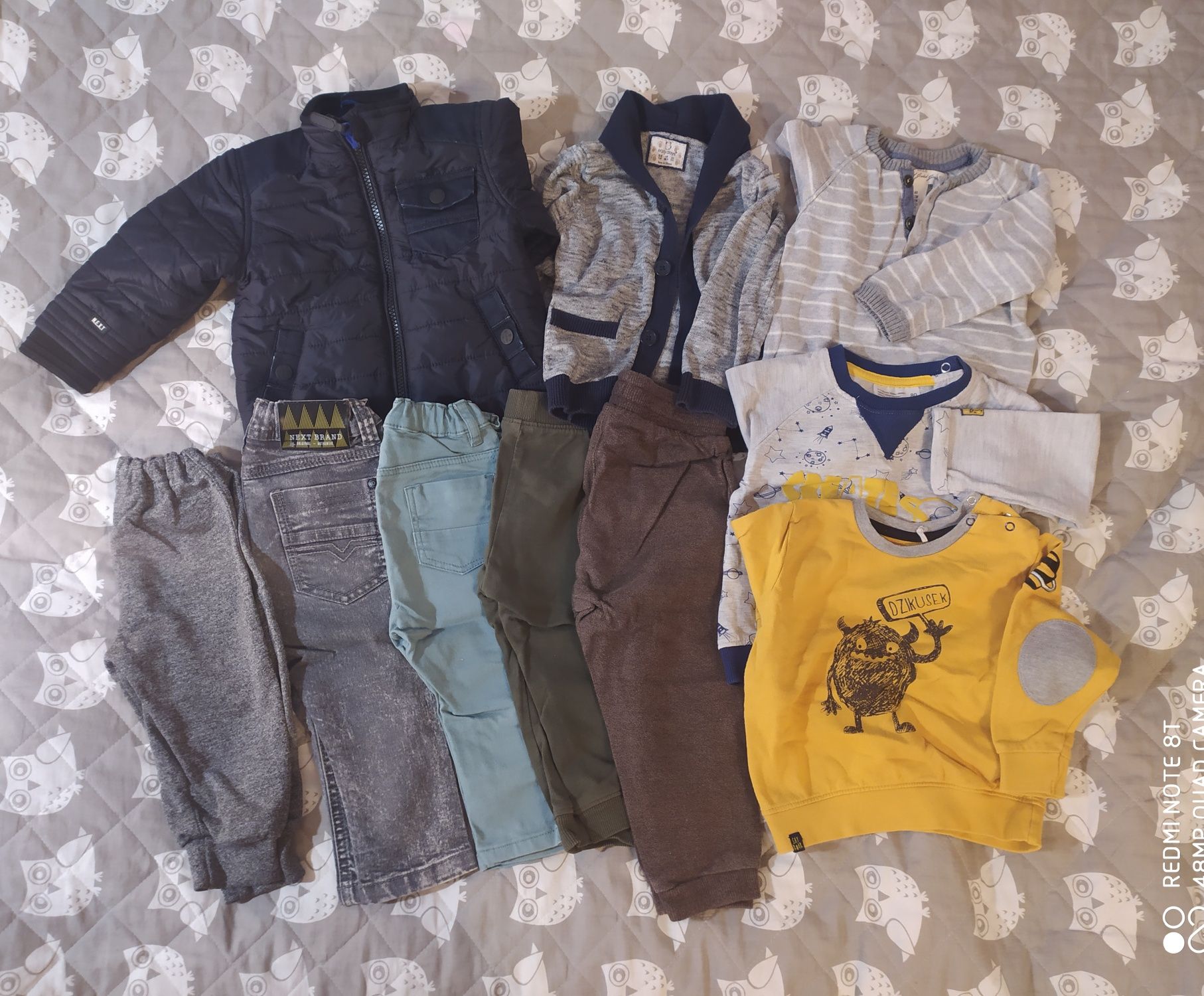 Kurtka, spodnie, bluza ,paczka ubrań, next, h&m