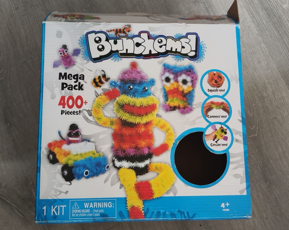 Bunchems rzepy kolorowe