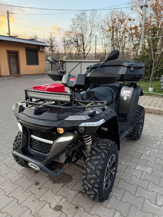 Linhai 500  quad , kufer, plug