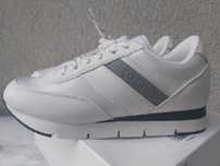 Nowe oryginalne sneakersy Calvin KLEIN tea low 38m białe trampki
