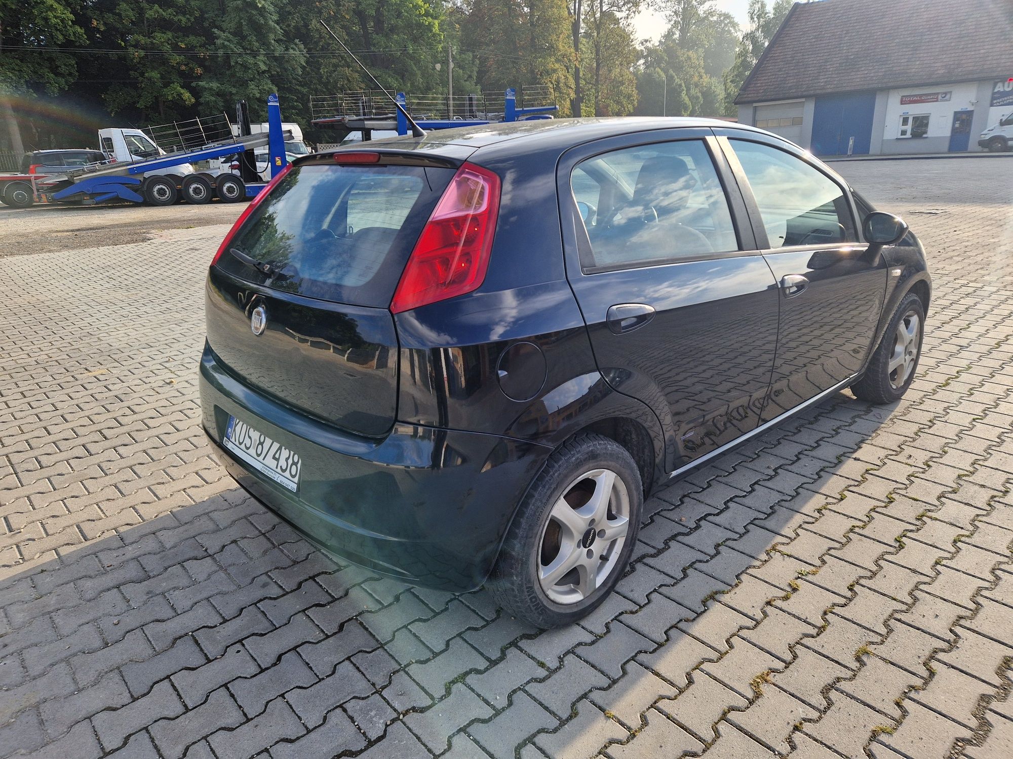 Fiat Grande Punto, 1.4 +LPG, klimatyzacja.