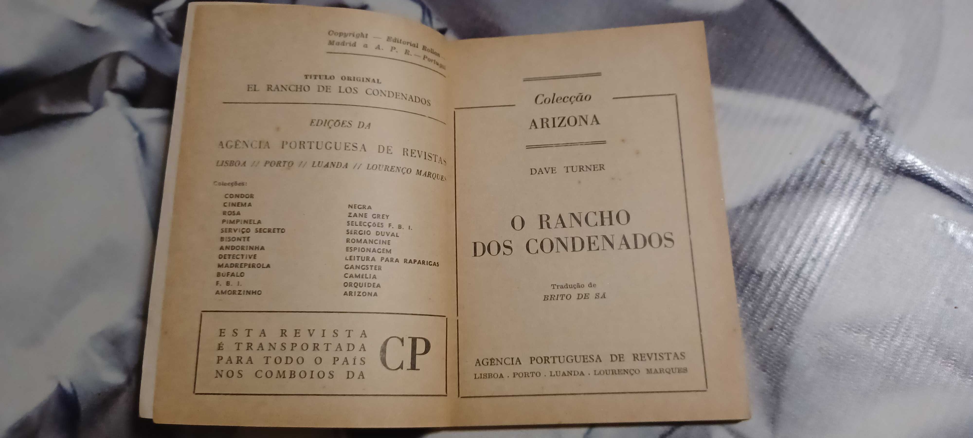Livro _O Rancho dos Condenados_ de Dave Turner