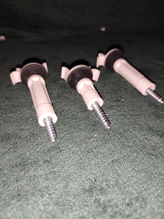 Tuleje mocujące zawieszenia bębna pralki Hotpoint / Ariston – kpl 3szt