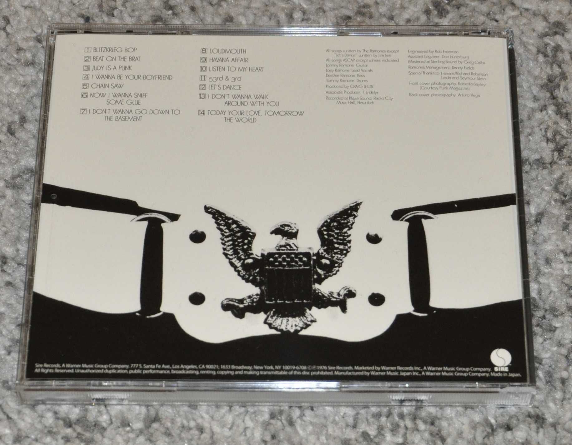 Ramones 1976 album JApan MQA UHQCD CD jak shm-cd