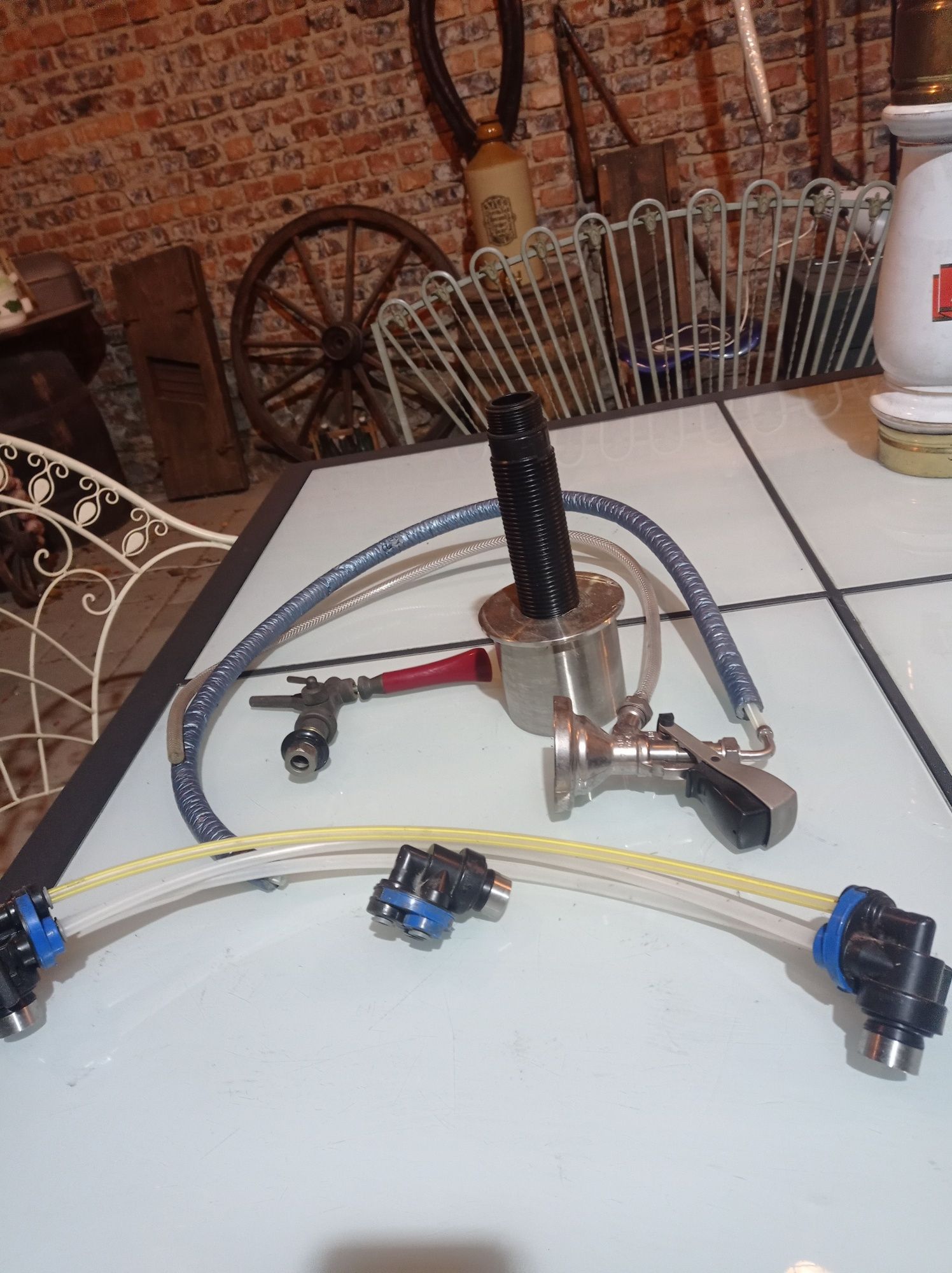 Akcesoria do piwa ,rollbar,kranik, zawór keg