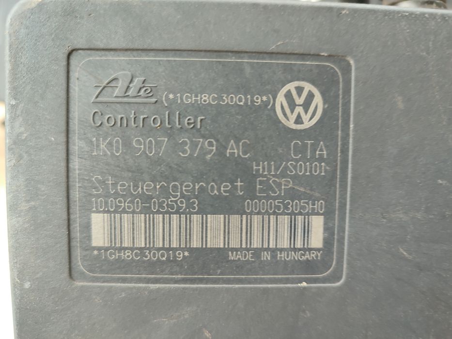 Блок ABS блок АБС Volkswagen Golf, Passat, Skoda Octavia