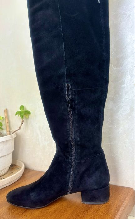 Сапоги ботфорты замшевые  Vagabond 38,5-39 размер