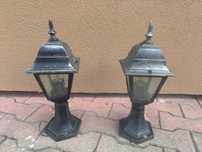 Lampy na taras do montarzu na balustradzie
