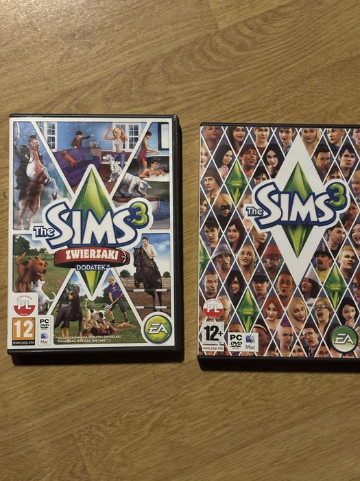 SIMS 3 + dodatek zwierzaki oryginał ideał