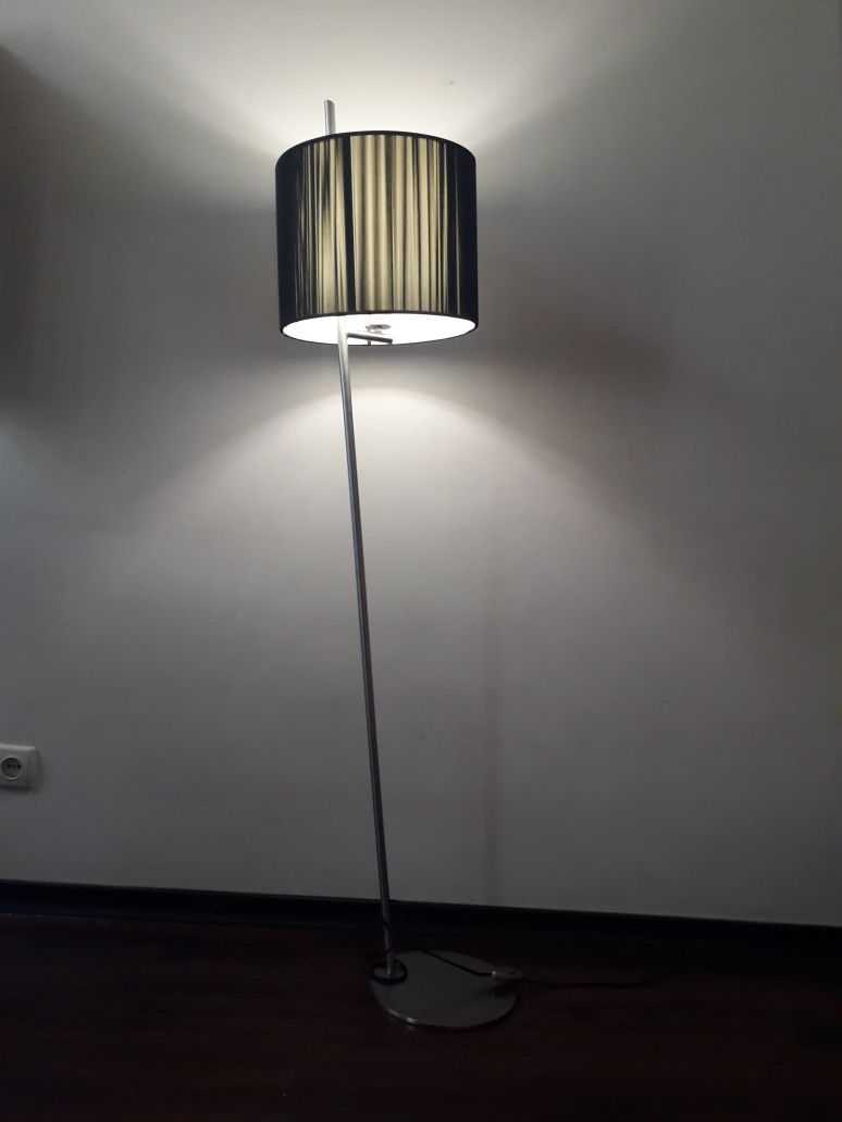 Торшер черный напольный светильник лампа